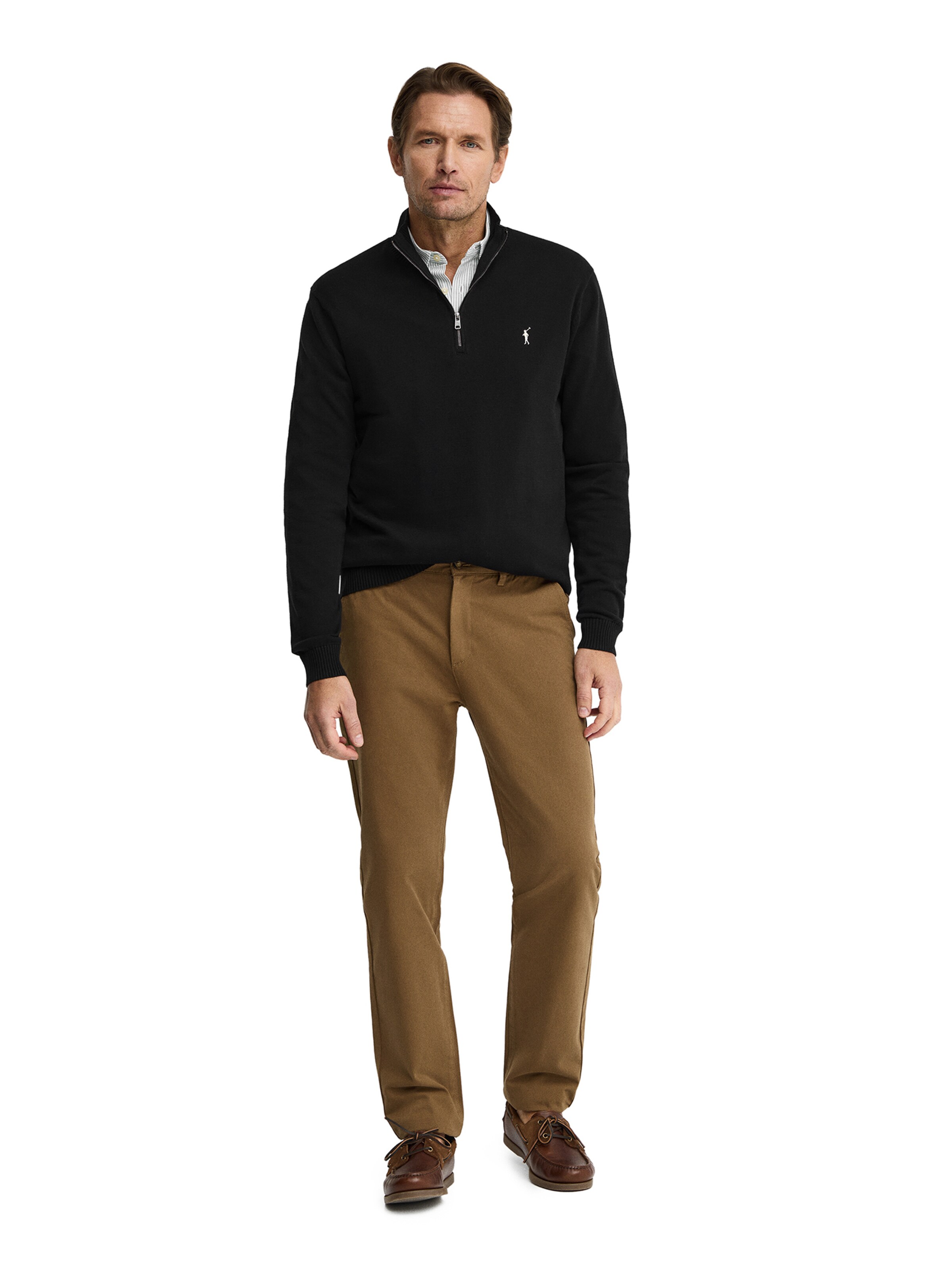 Polo Club Pullover 'Rigby Go' in Schwarz