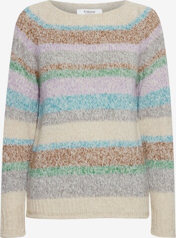b.young Sweater 'OMIA' in Beige: front