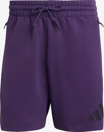 ADIDAS SPORTSWEAR Спортивные штаны 'Z.N.E.' в Лиловый: спереди