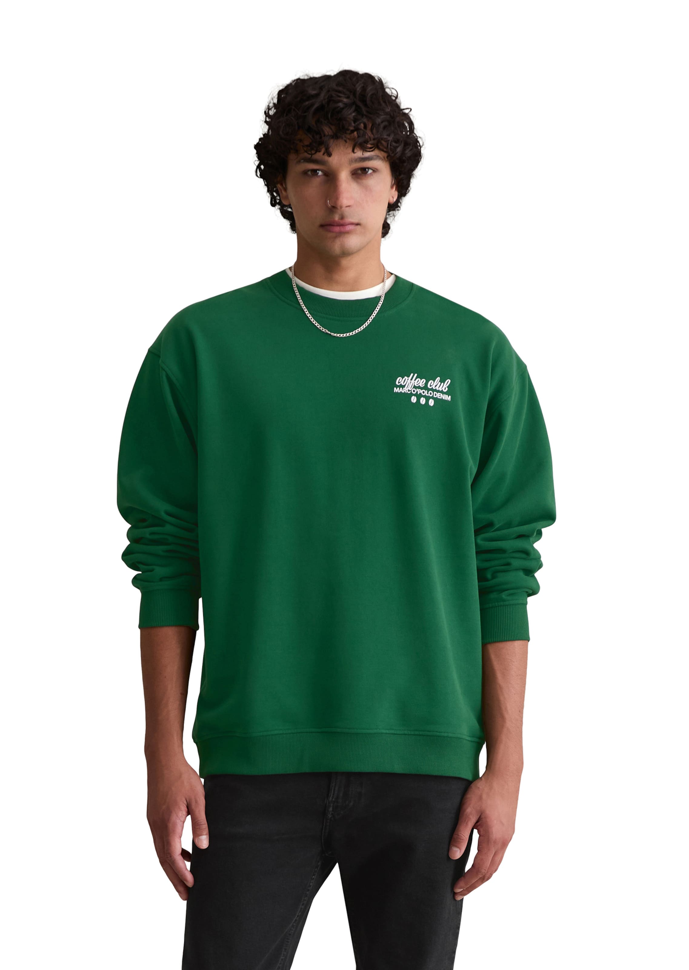 Marc O'Polo DENIM Mikina – zelená