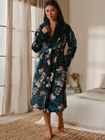 B by Ted Baker Badkappa lång i blå: framsida