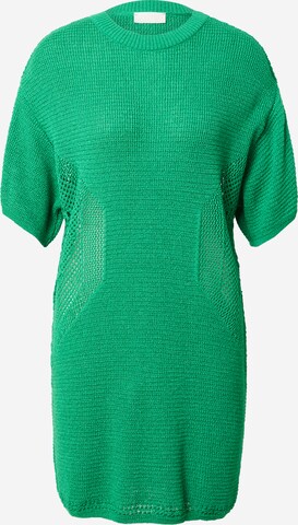 LeGer by Lena Gercke Πλεκτό φόρεμα 'Thore' σε πράσινο: μπροστά