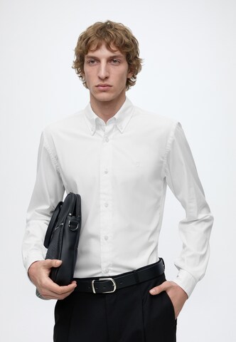 BOSS Slim fit Ing 'ROAN' - fehér