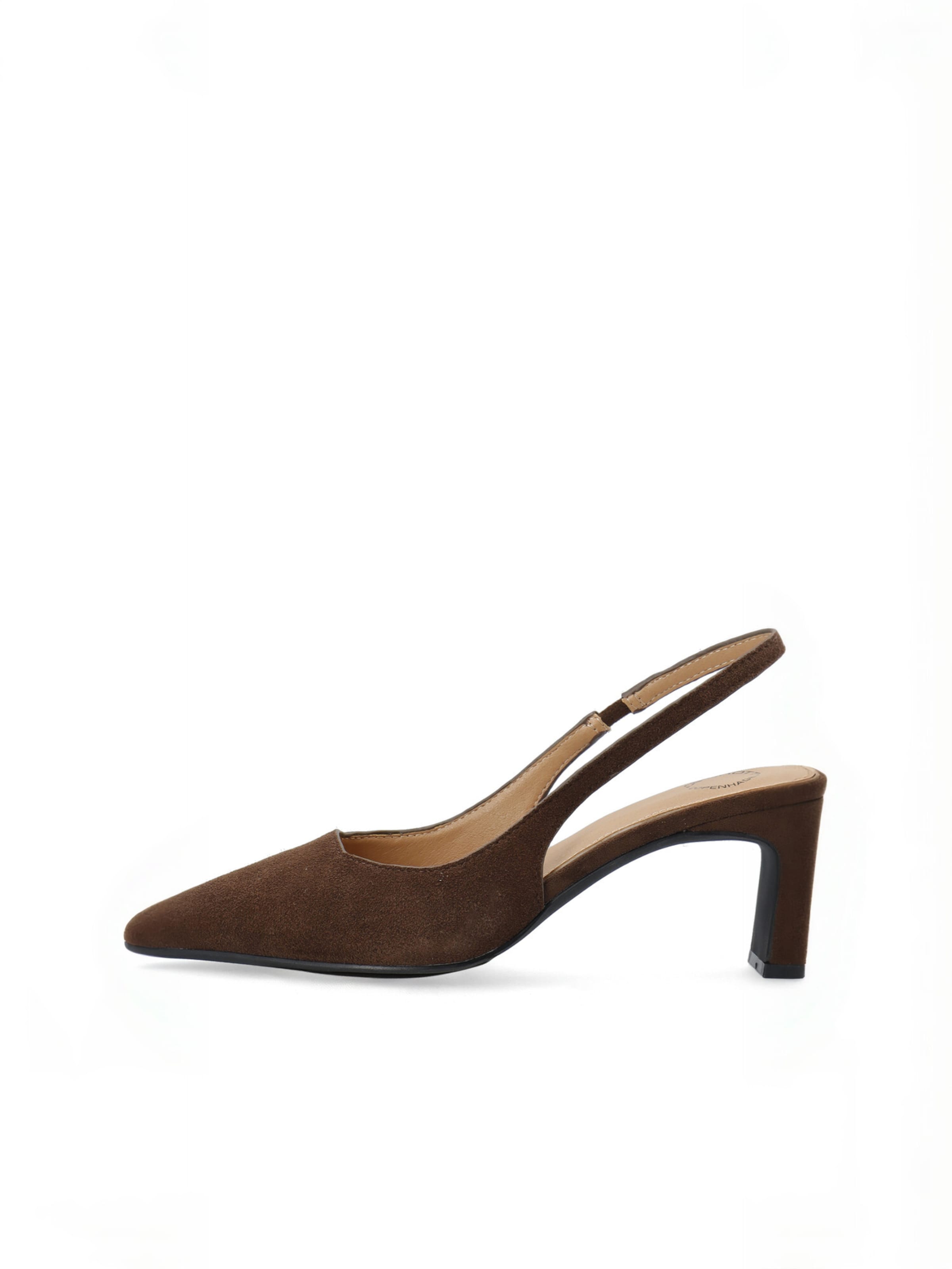 Décolleté di Ca'Shott in marrone: frontale