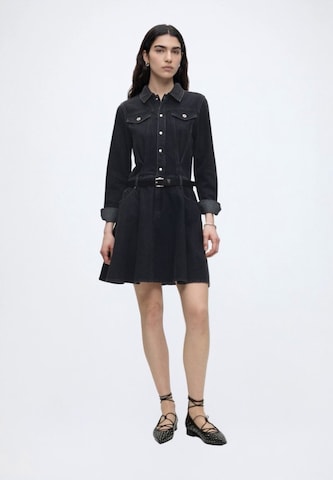 KARL LAGERFELD JEANS - Vestido camisero en negro