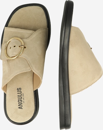 ANGULUS Pantolette i beige