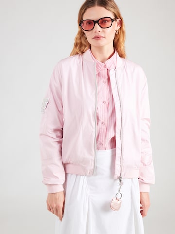 Frieda & Freddies NY Átmeneti dzseki 'BROOKLYN' - rózsaszín: elől