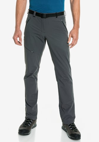 Schöffel - regular Pantalón de montaña 'Wendelstein' en gris: frente