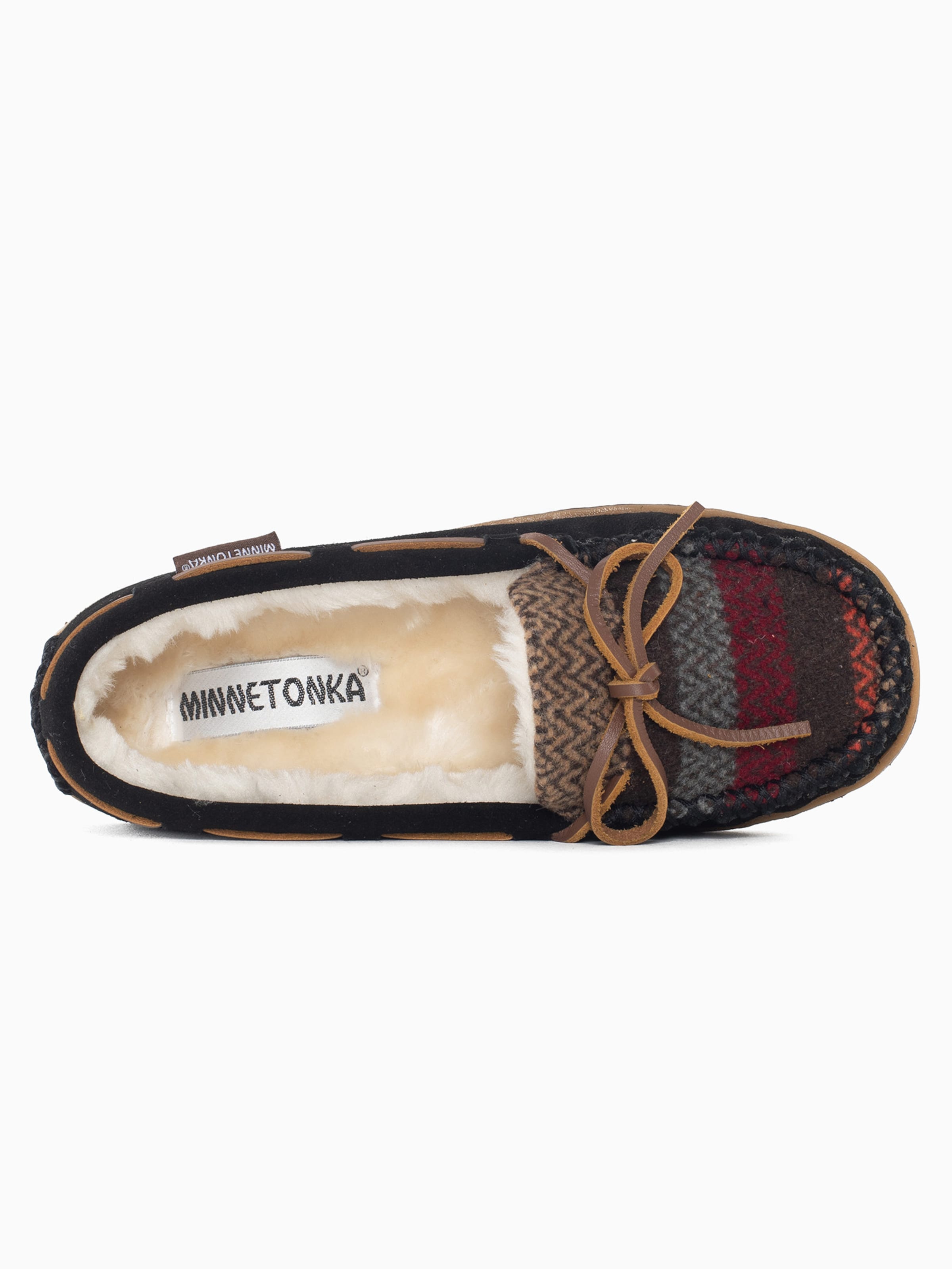 Minnetonka Mokassin 'Tilia' in Schwarz