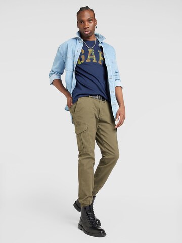 JACK & JONES Tapered Παντελόνι cargo 'MARCO JOE' σε πράσινο