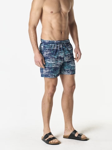 Shorts de bain KOROSHI en bleu