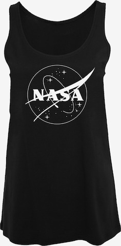 F4NT4STIC Top 'NASA Classic' in Black: front