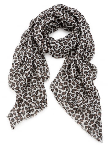 COLLEZIONE ALESSANDRO Scarf 'Yasminda' in Brown: front