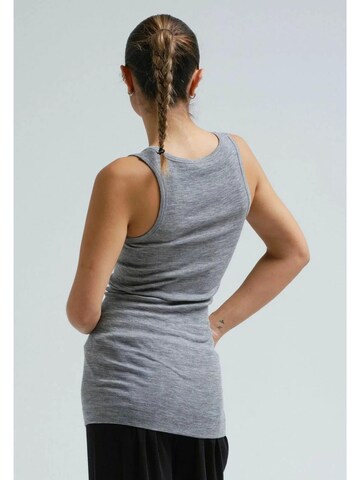 Seamless Basic Top 'Isa' in Grau