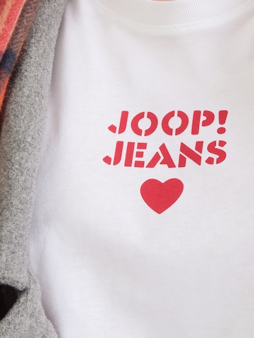 JOOP! Jeans Póló 'Tymber' - fehér