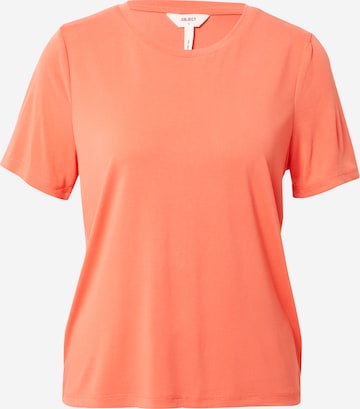 T-shirt 'Annie' OBJECT en orange : devant