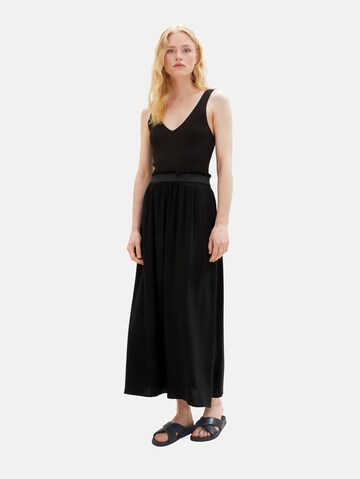 TOM TAILOR DENIM Skirt in Black