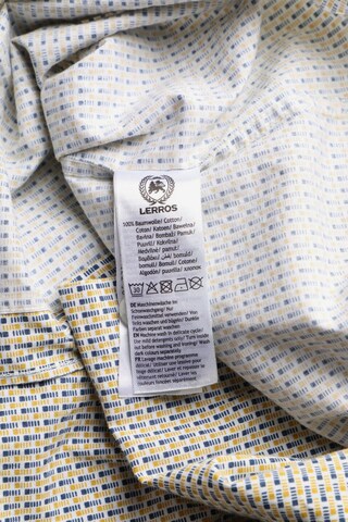 LERROS Button Up Shirt in L in Yellow