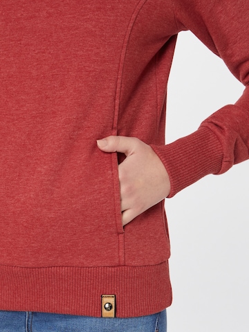 Fli Papigu Sweatshirt 'Schönste Frau in Stadt' in Red