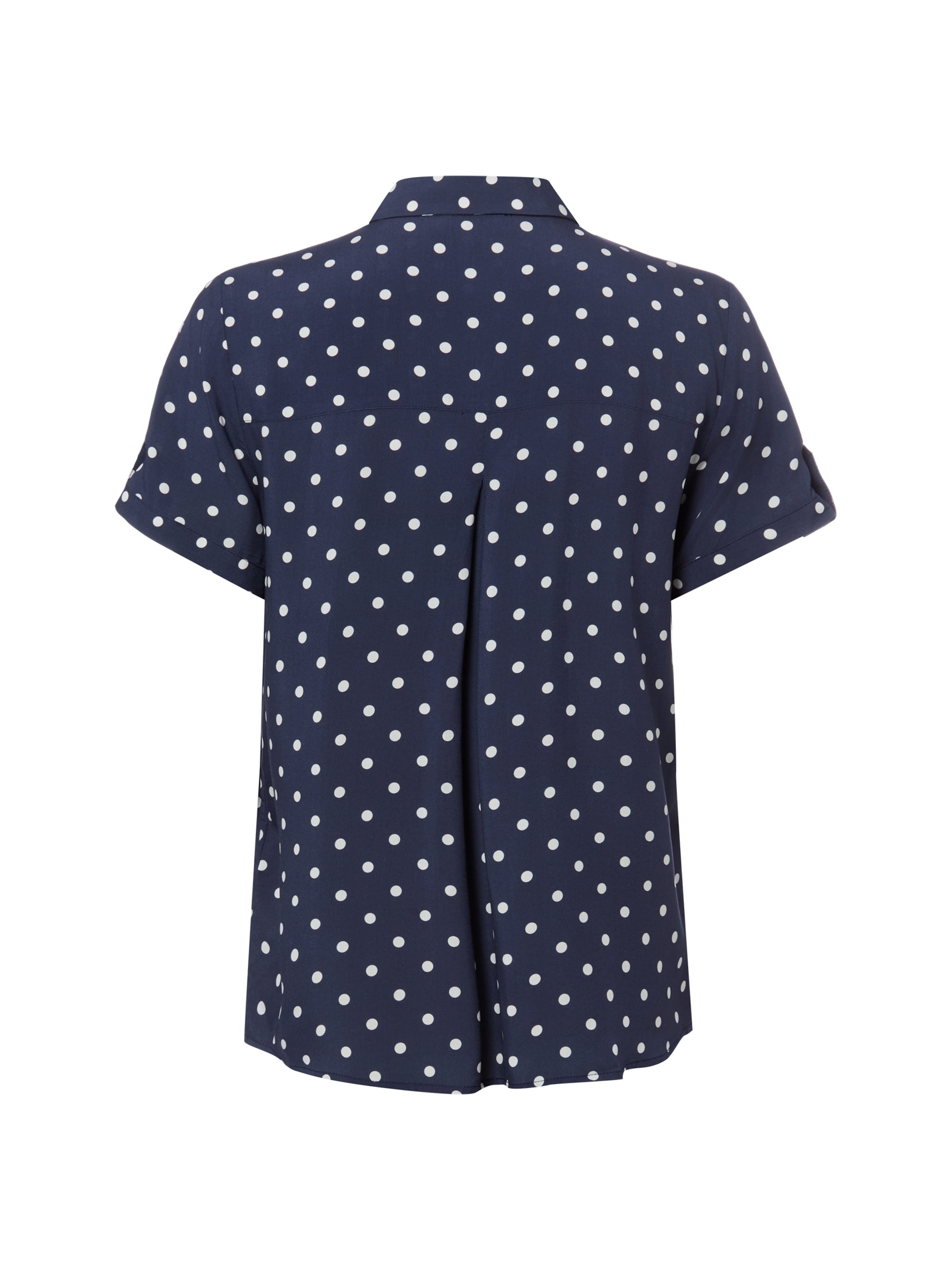 Franco Callegari Bluse ' Debby ' in Blau: Vorderseite