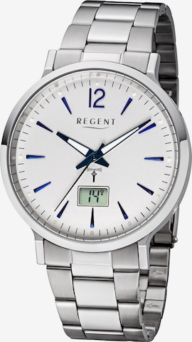 REGENT Analog Watch in Silver: front