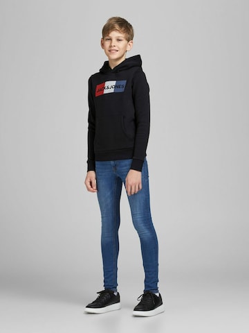 Jack & Jones Junior Regular Fit Sweatshirt in Schwarz