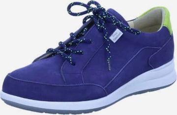 Finn Comfort Athletic Lace-Up Shoes in Blue: front