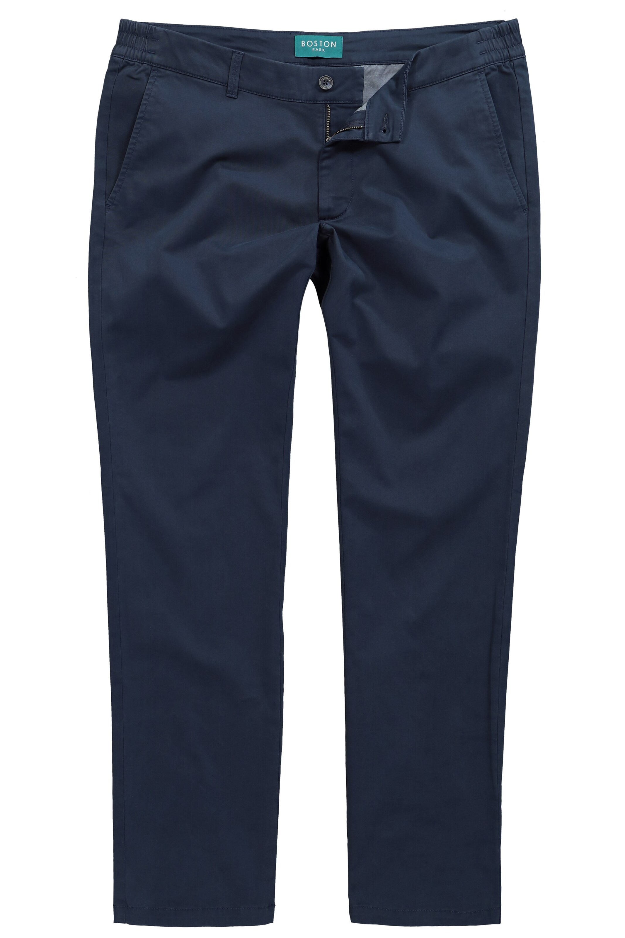 Boston Park Chinohose in Blau: Vorderseite