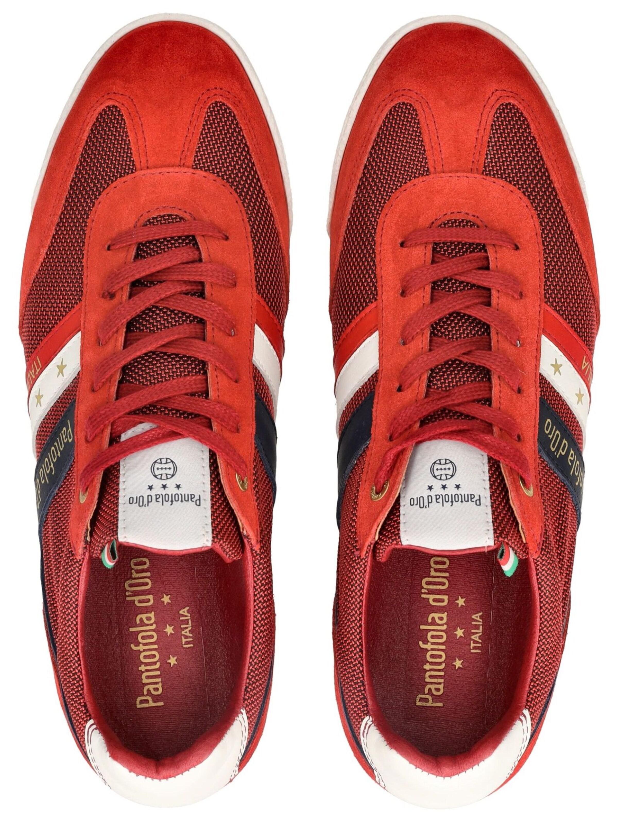 PANTOFOLA D'ORO Platform trainers 'Vasto' in Red