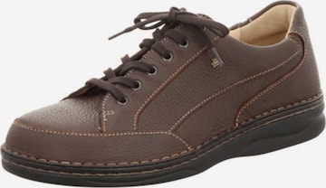 Finn Comfort Athletic Lace-Up Shoes in Brown: front