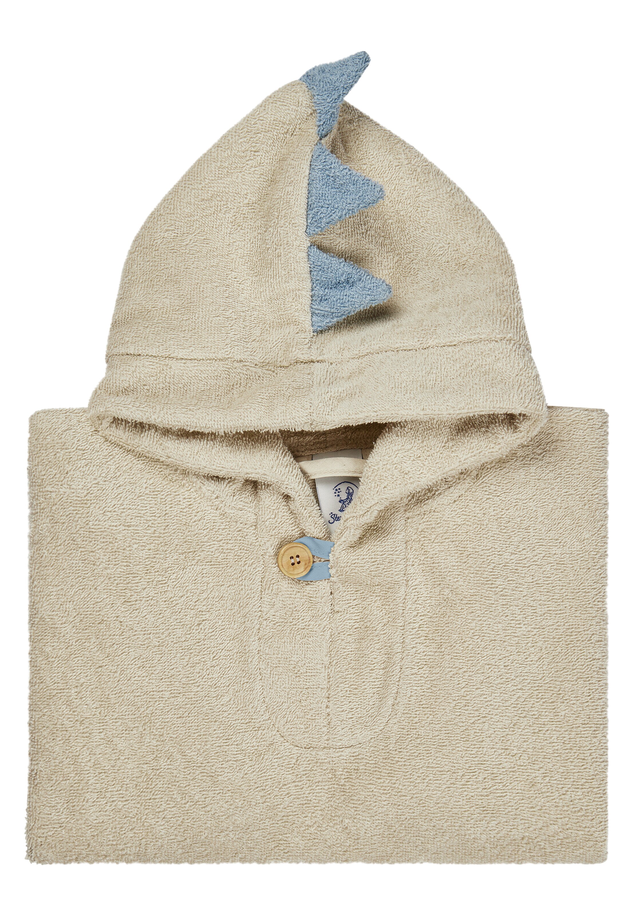 STERNTALER Bademantel 'DINO Rexi' in Beige