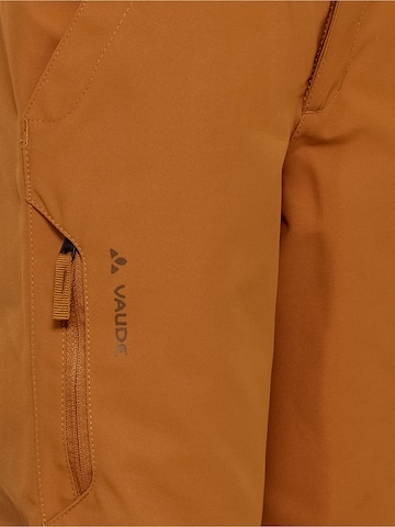 VAUDE Regular Sportbroek 'Snow Ride' in Bruin