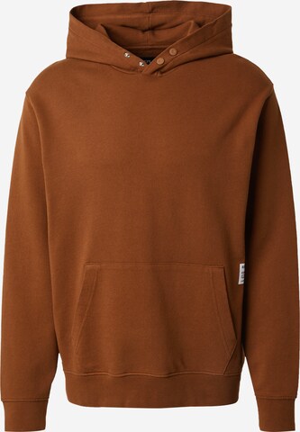 Sweat-shirt REPLAY en marron : devant