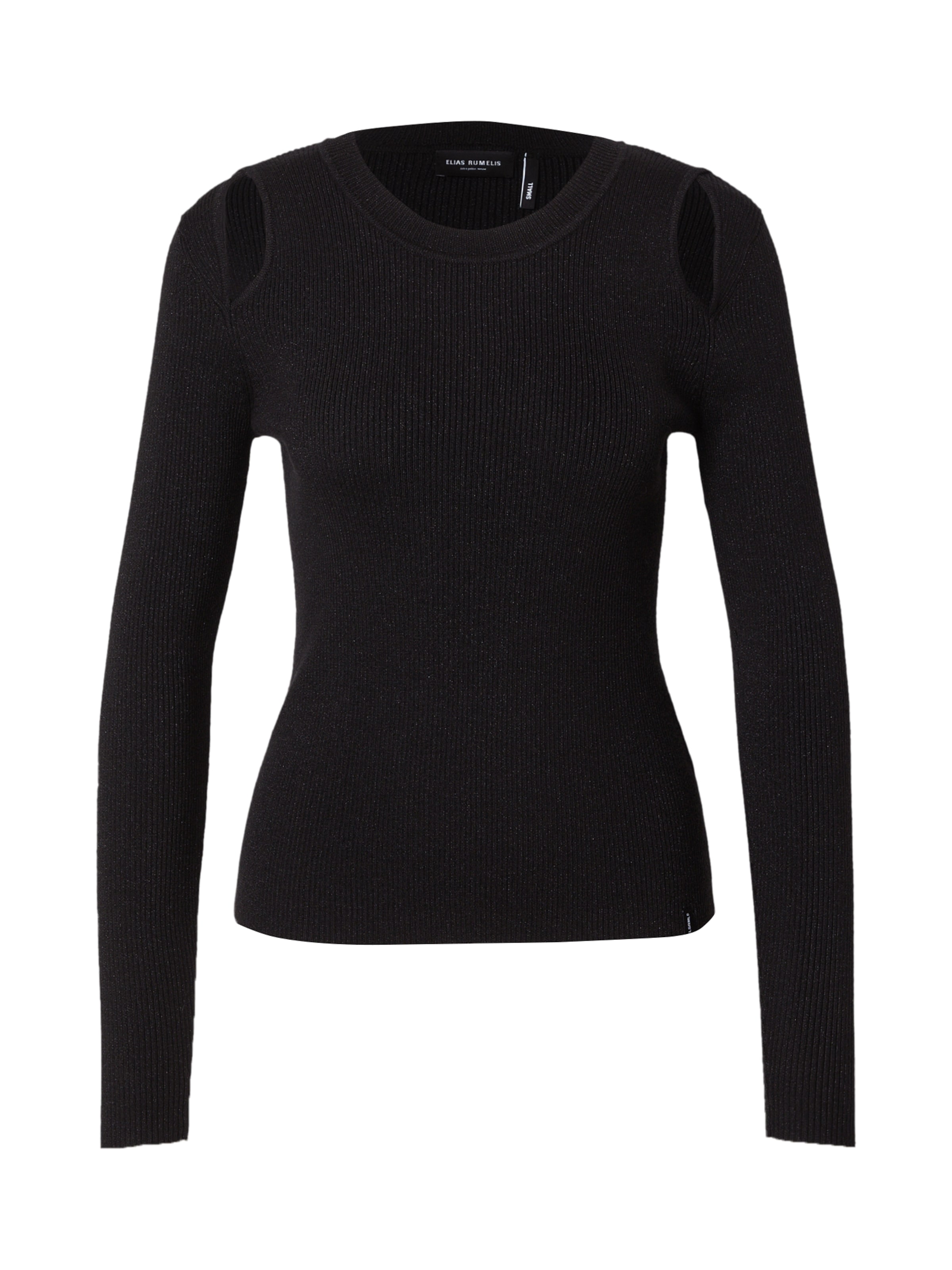 Pull-over 'ULINKA' Elias Rumelis en noir : devant