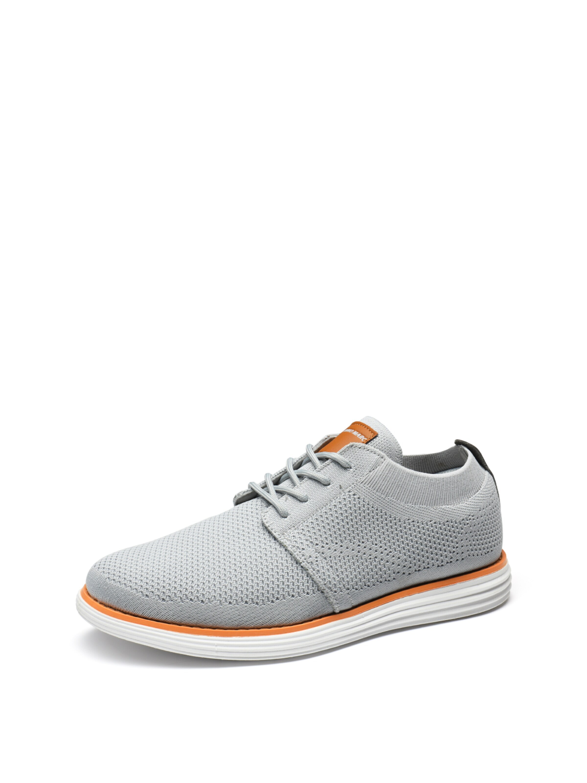 Bruno Marc Slip-Ons in Grey: front