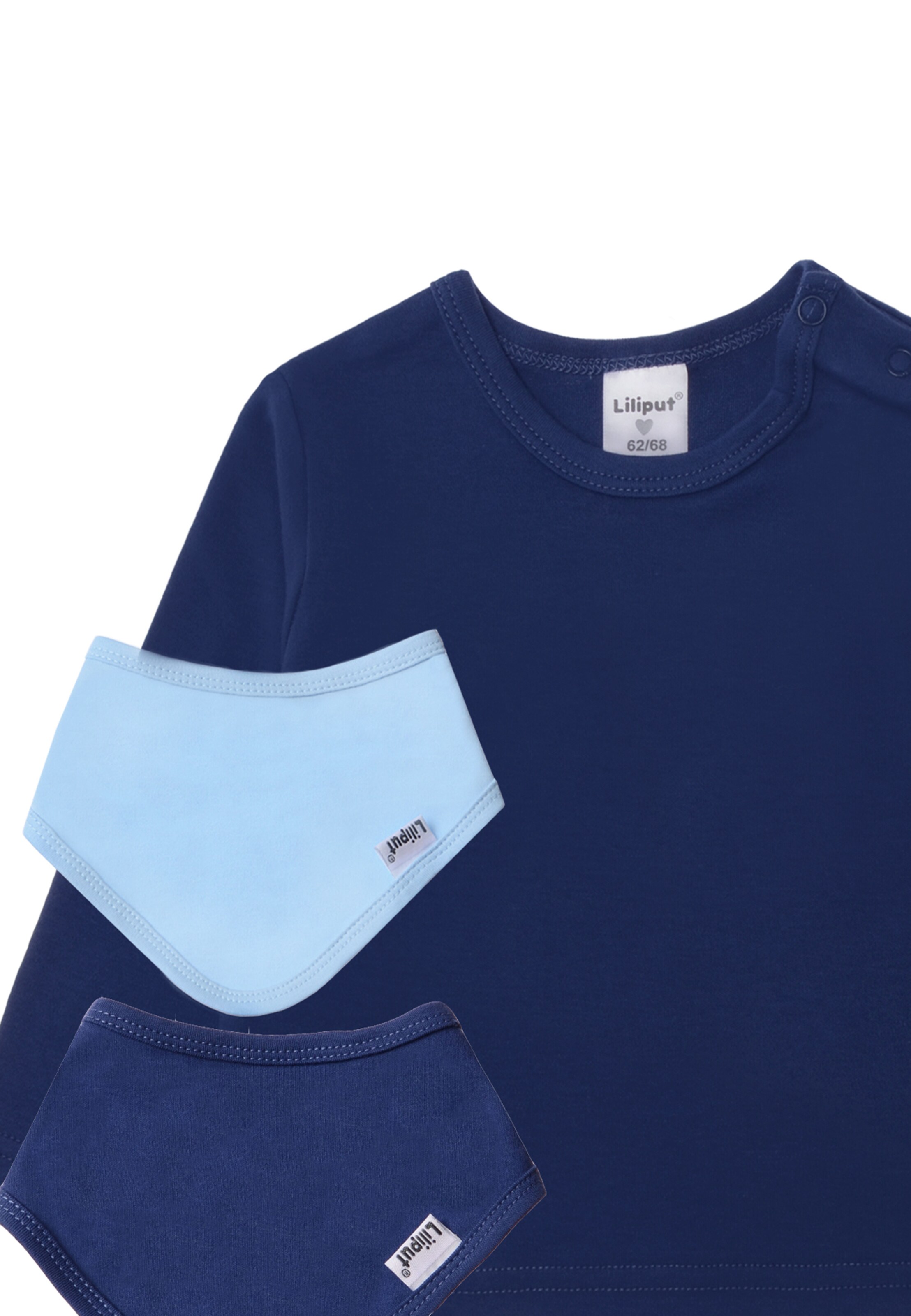 LILIPUT Shirt 'Halstüchern' in Blue