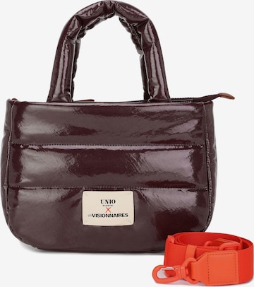 Les Visionnaires Crossbody Bag 'Unio Cortina' in Brown: front