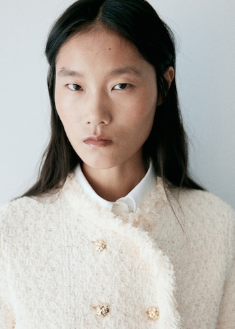 MANGO Between-season jacket 'NEBLINA' in White: front