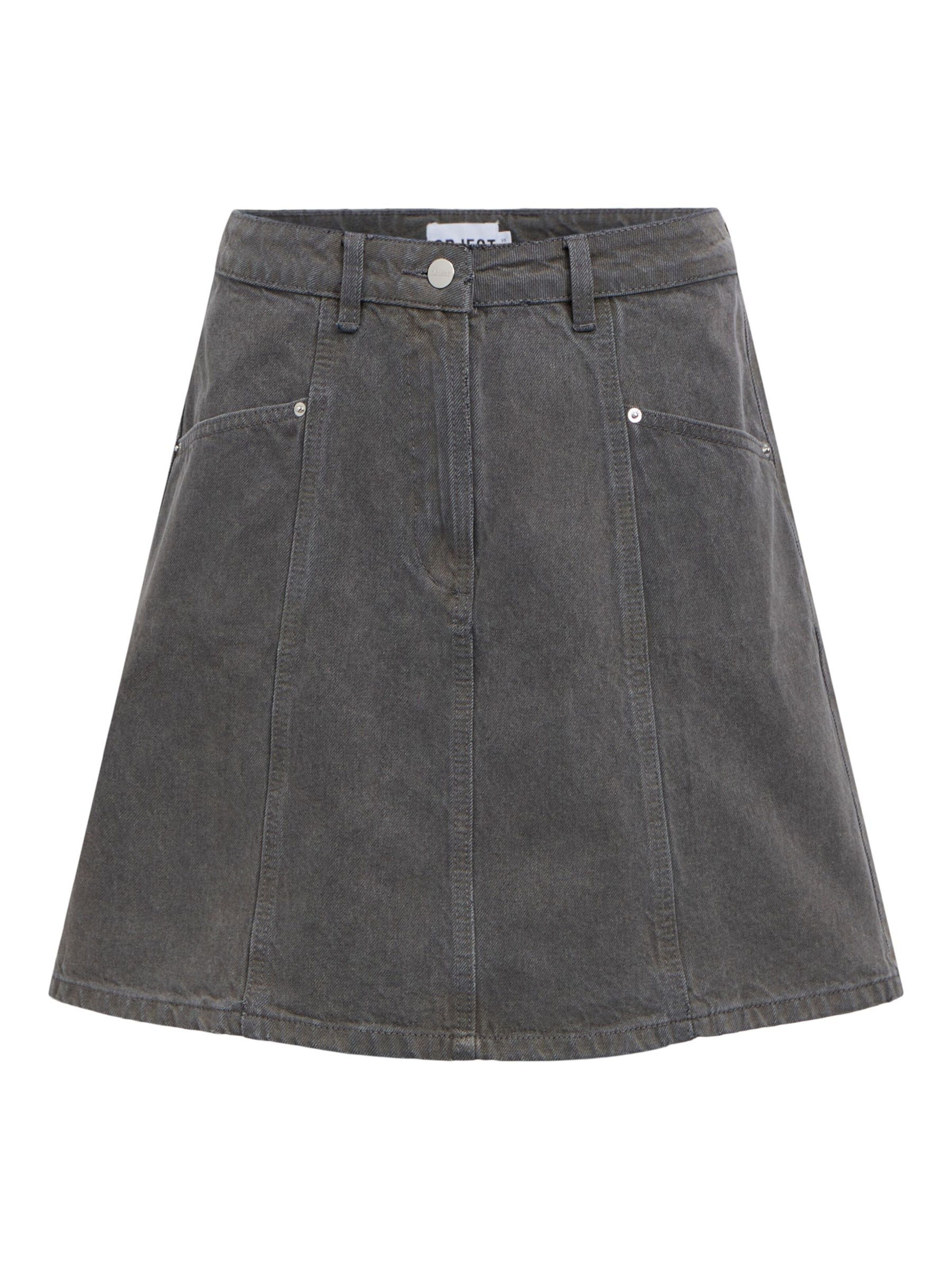 Jupe 'Bine' OBJECT en gris : devant