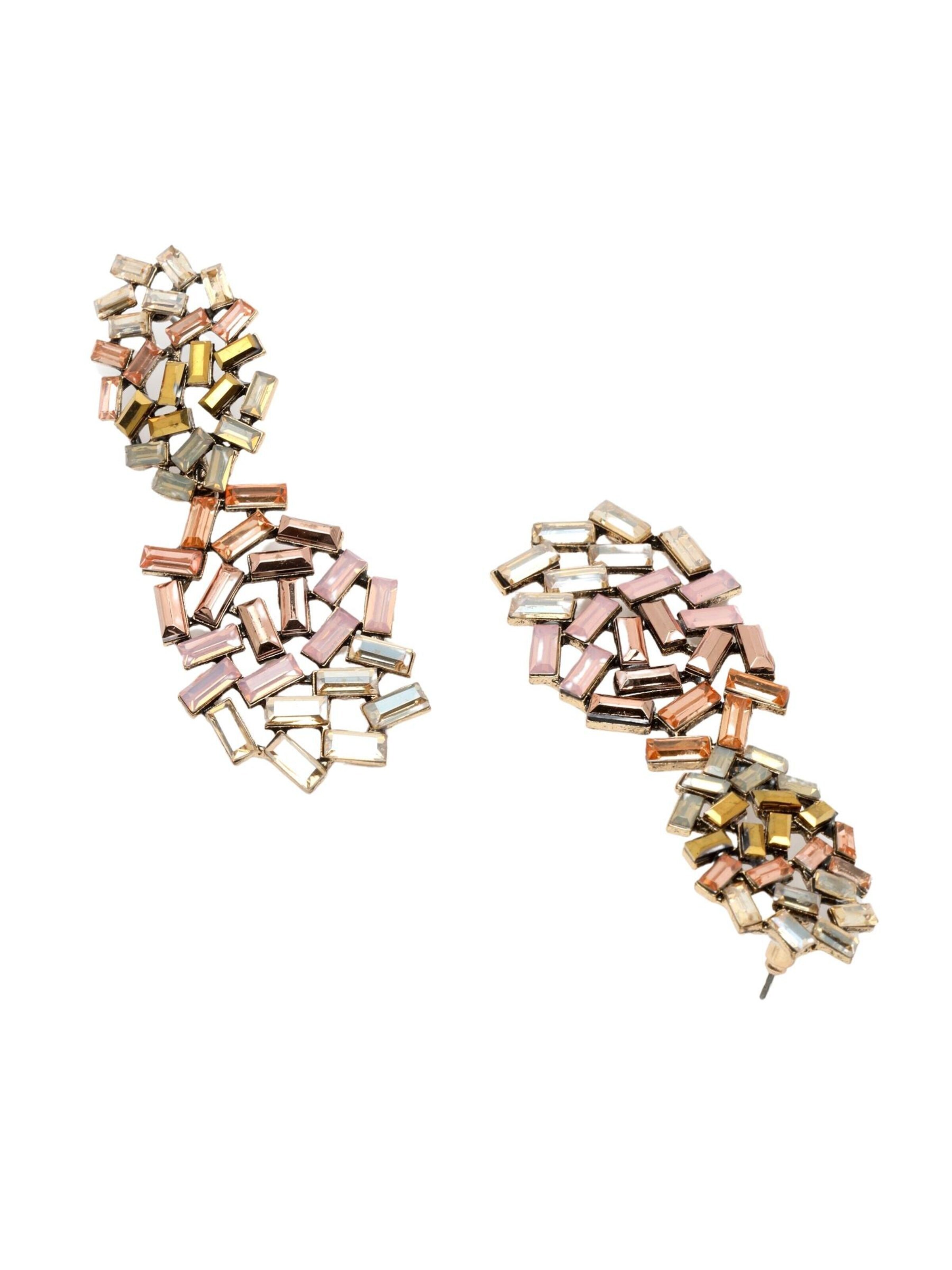AVANT-GARDE PARIS Earrings 'Rosata' in Mixed colors