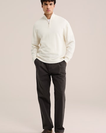 WE Fashion - Loosefit Pantalón plisado en verde