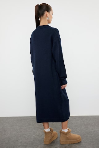 Trendyol - Vestido de punto en azul
