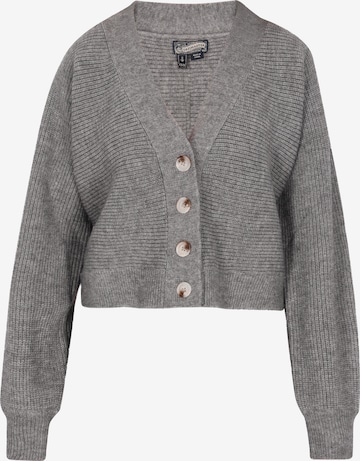 DreiMaster Vintage - Casaco de malha em cinzento: frente