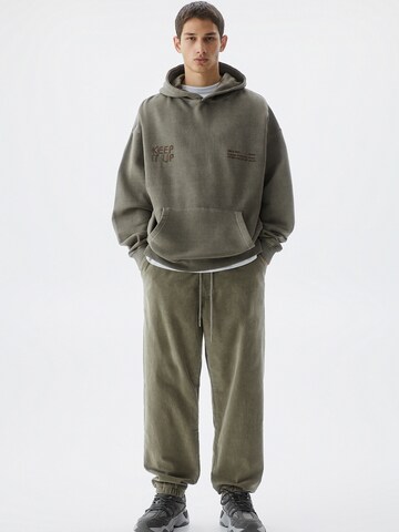 Pull&Bear Loose fit Pants in Green