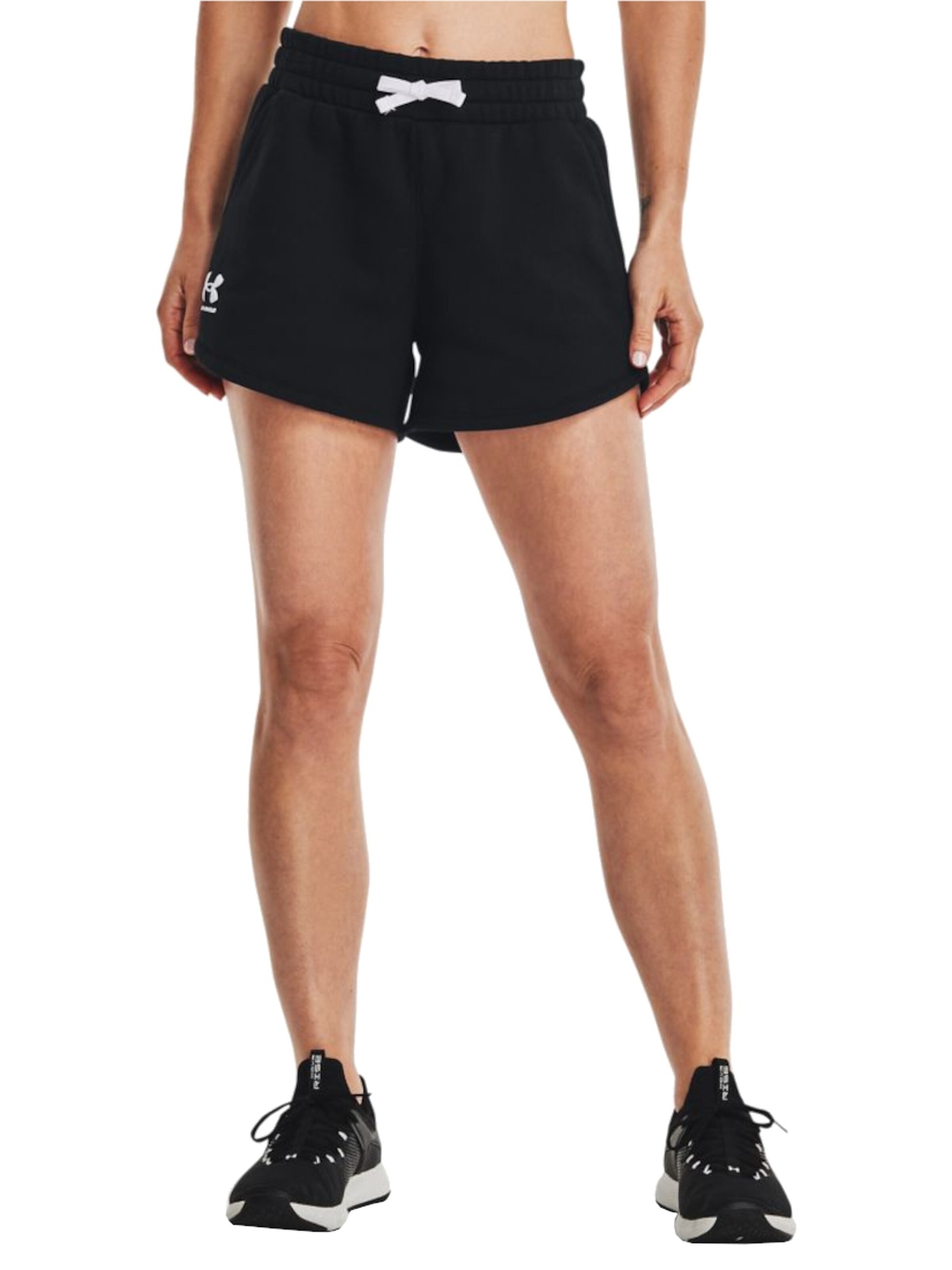 UNDER ARMOUR Regular Workout Pants in Black