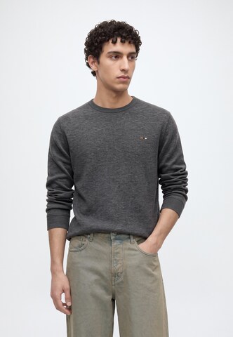 INDICODE JEANS Sweter 'Dorburn' w kolorze czarny