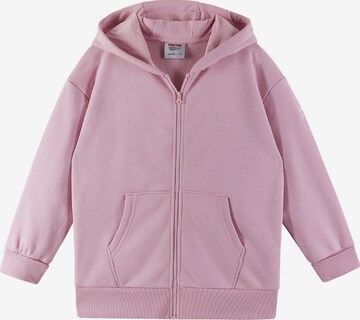 Veste de survêtement ' Huppuri ' Reima en rose : devant