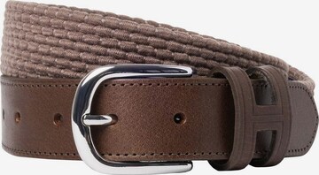 Ceinture Hackett London en beige : devant