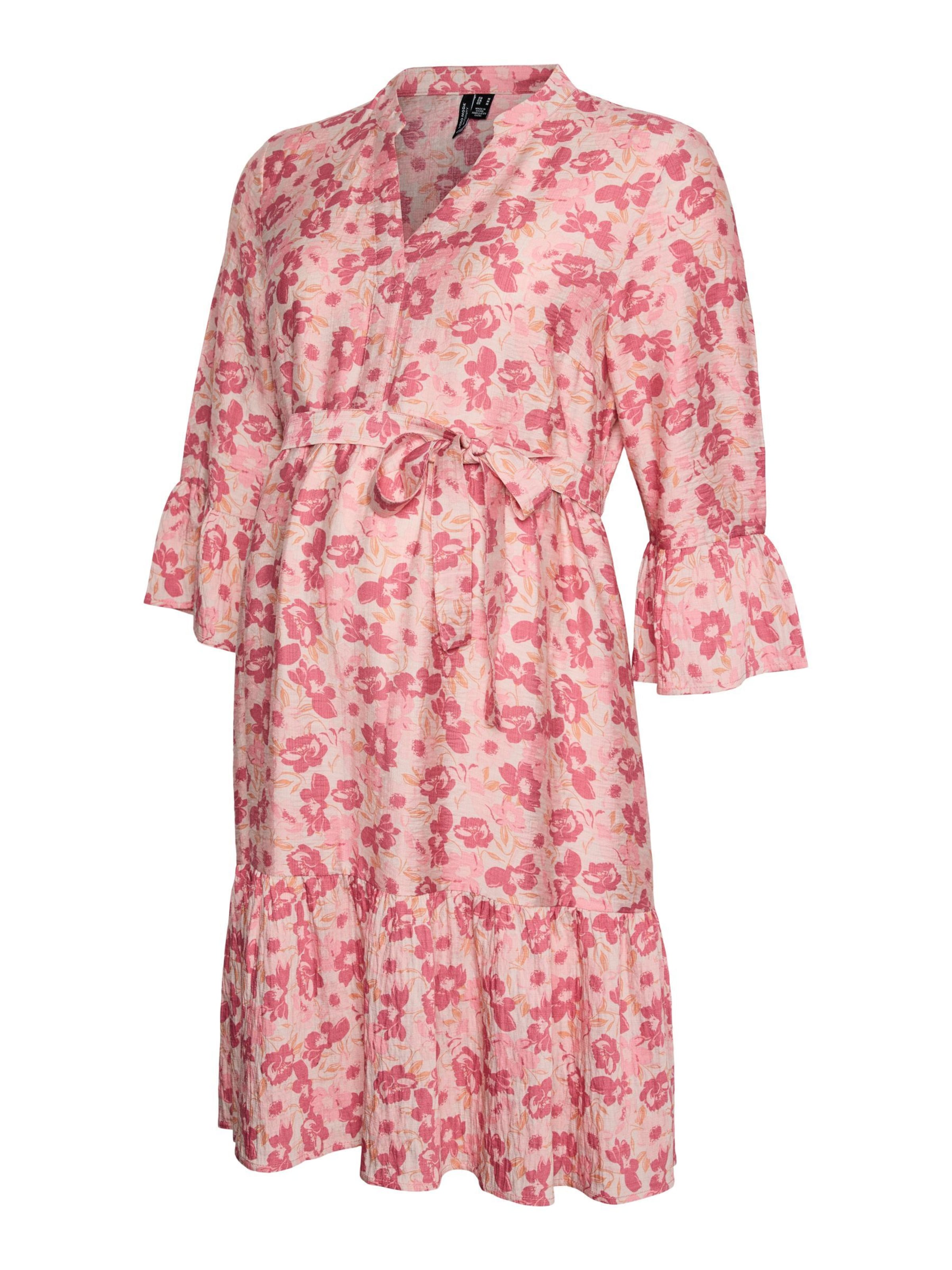 Vero Moda Maternity Kjole 'VMMVERA' i pink: forside