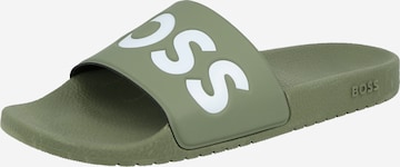 BOSS Plätu 'Aryeh', värv roheline: eest vaates